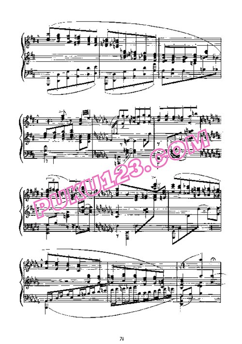天天钢琴网-免费下载Sorabji - Chopin - Pastiche No.1 on Minute Waltz Op.64 No.1 - 1920