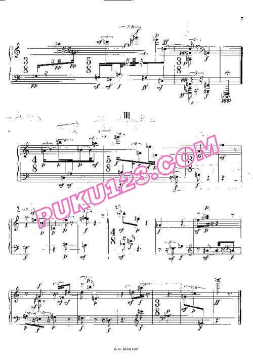 天天钢琴网-免费下载Stockhausen - Klavierstück I-IV