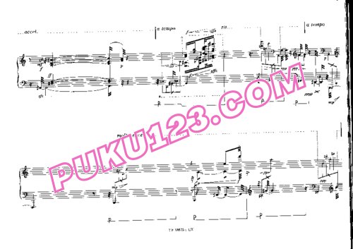 天天钢琴网-免费下载Stockhausen - Klavierstück V