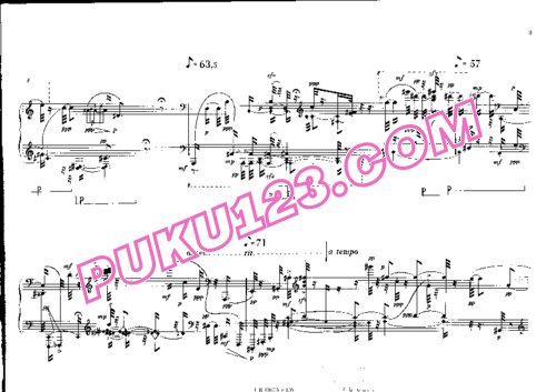 天天钢琴网-免费下载Stockhausen - Klavierstück VII