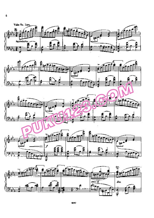 天天钢琴网-免费下载Strauss - Schulz - Arabesks on Der Blaue Donau 舒尔茨改编钢琴独奏版