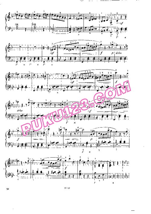 天天钢琴网-免费下载John Strauss - Fruehlingsstimmen, Walzer Op.410 钢琴独奏版
