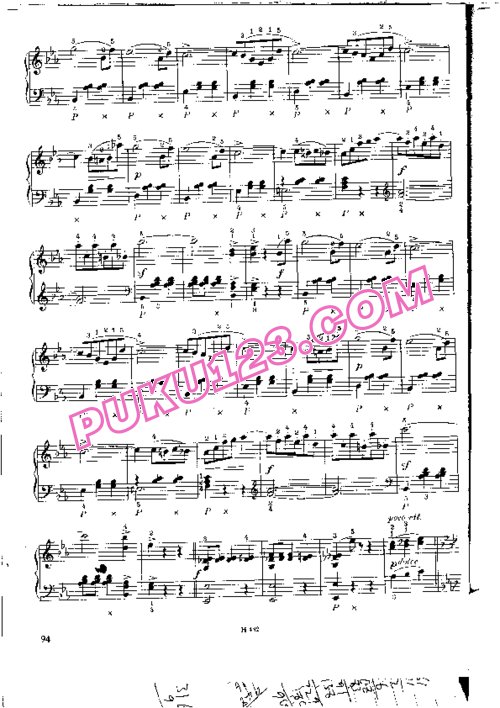 天天钢琴网-免费下载John Strauss - Fruehlingsstimmen, Walzer Op.410 钢琴独奏版