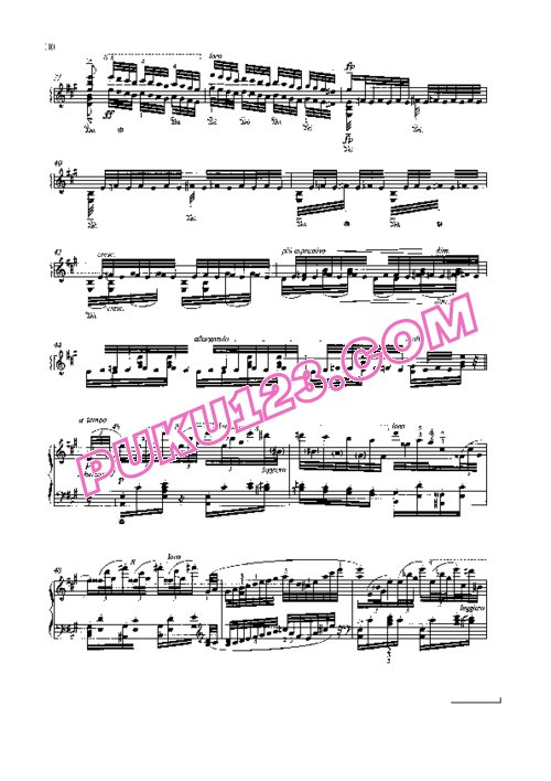 天天钢琴网-免费下载Johann Strauss - Cziffra - Tritsch Tratsch Polka Op.324 齐夫拉改编钢琴独奏版