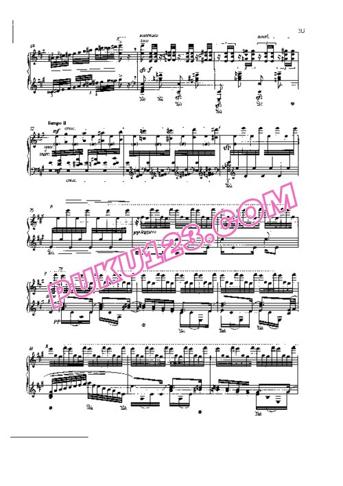 天天钢琴网-免费下载Johann Strauss - Cziffra - Tritsch Tratsch Polka Op.324 齐夫拉改编钢琴独奏版