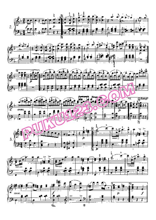 天天钢琴网-免费下载Strauss, Johan - Wiener Blut Op.354 钢琴独奏版
