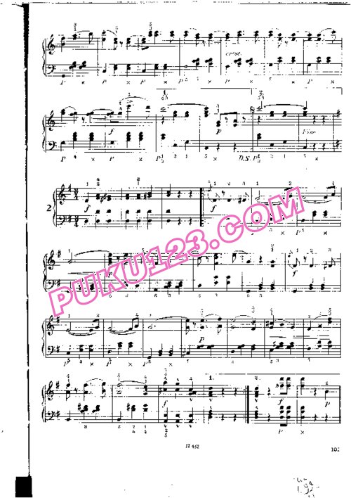 天天钢琴网-免费下载John Strauss - Schatz-Walzer Op.418 - Solo Piano