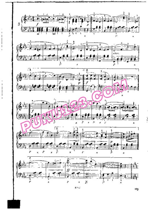天天钢琴网-免费下载John Strauss - Schatz-Walzer Op.418 - Solo Piano