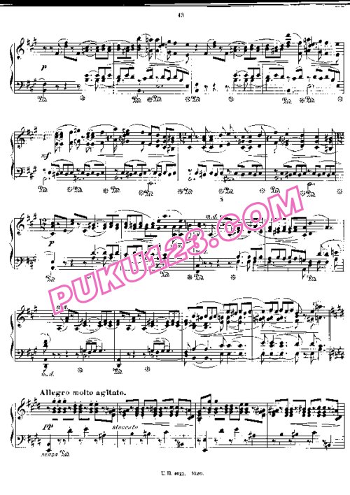 天天钢琴网-免费下载Strauss, Richard - Stimmungsbilder Op.9