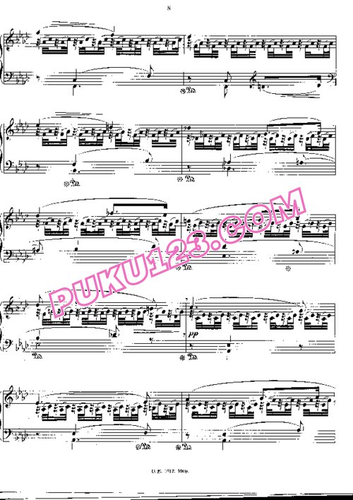 天天钢琴网-免费下载Strauss, Richard - Stimmungsbilder Op.9
