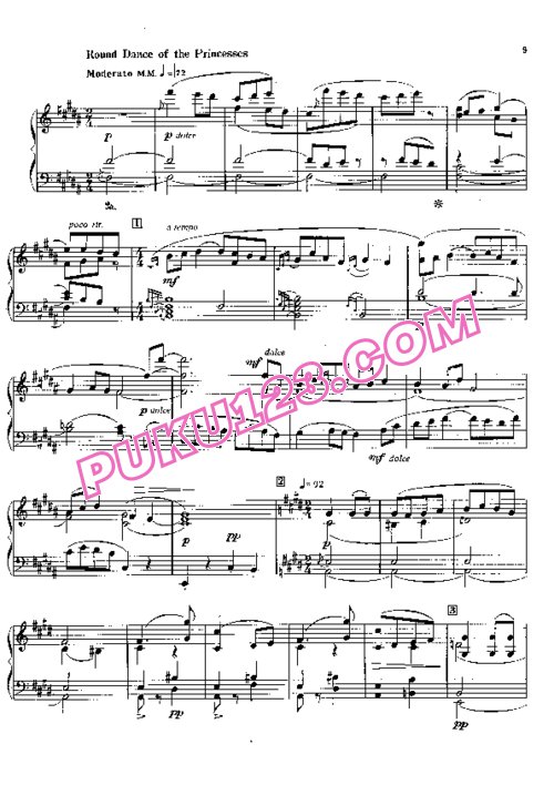 天天钢琴网-免费下载Stravinsky - Raphling - Firebird Suite - Solo Piano 拉夫林改编钢琴独奏版