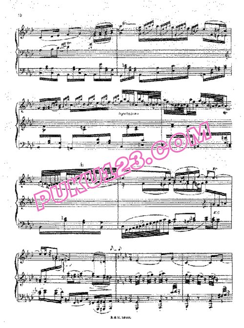 天天钢琴网-免费下载Stravinsky - Piano Sonata