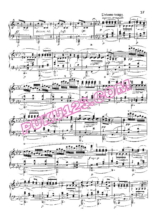 天天钢琴网-免费下载Suk - Fantaisie Polonaise Op.5