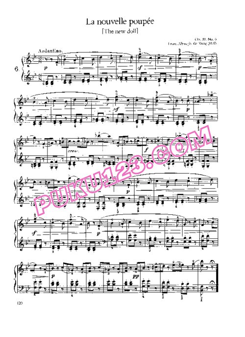 天天钢琴网-免费下载Tchaikovsky - Album for the Young Op.39