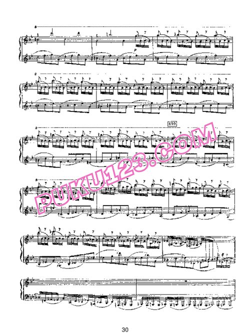 天天钢琴网-免费下载Tchaikovsky - Piano Concerto No.1 in b-Flat Minor Op.23 - Full Score
