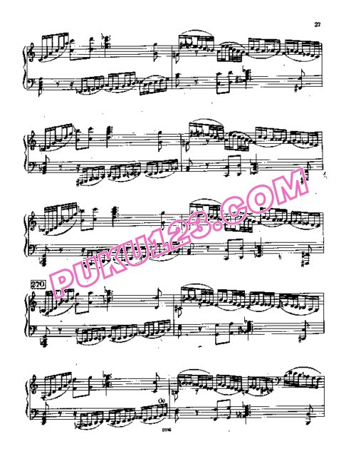 天天钢琴网-免费下载Tchaikovsky - Piano Concerto No.3 in Eb Major Op.75 - 2 Pianos