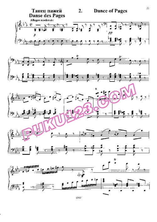 天天钢琴网-免费下载Tchaikovsky - Pletnev - Sleeping Beauty Suites 普莱特涅夫改编钢琴独奏版