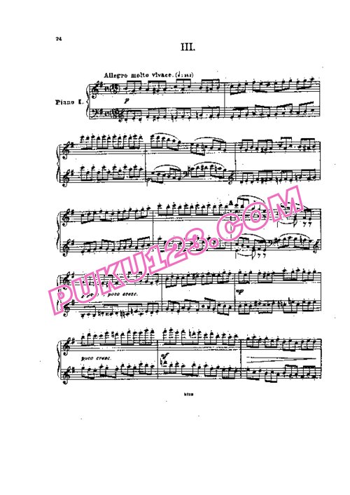 天天钢琴网-免费下载Tchaikovsky - Symphony No.6 in b Minor, Pathétique Op.74 - 2 Pianos