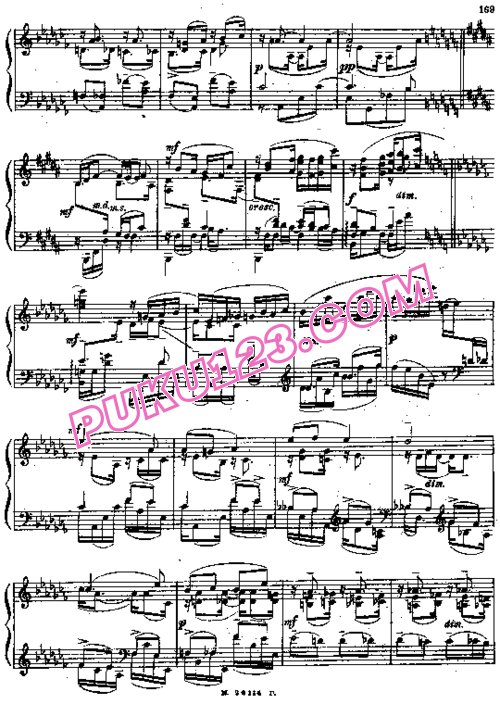 天天钢琴网-免费下载Rachmaninoff - Tchaikovsky - Lullaby Op.16-1 拉赫玛尼诺夫改编钢琴独奏版（第1首“摇篮曲”）