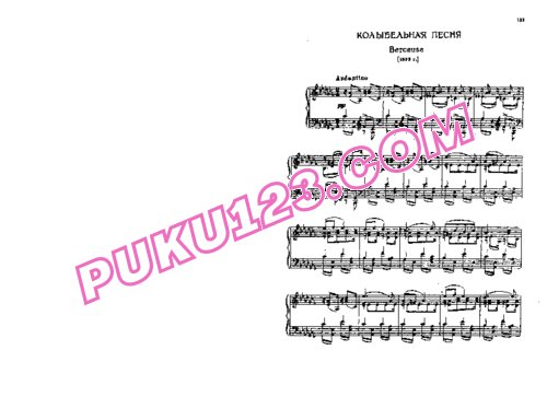 天天钢琴网-免费下载Tchaikovsky - 3 Pieces from Romances Op.16 柴可夫斯基改编钢琴独奏版(第1、第4和第5首)