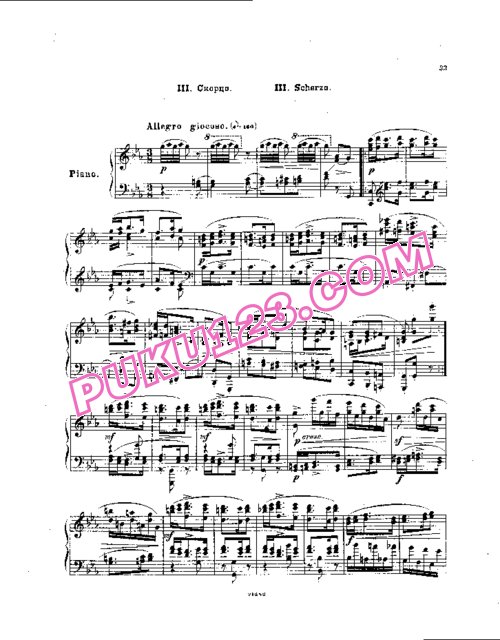 天天钢琴网-免费下载Tchaikovsky - Symphony No.1 in g Minor Op.13 - Solo Piano