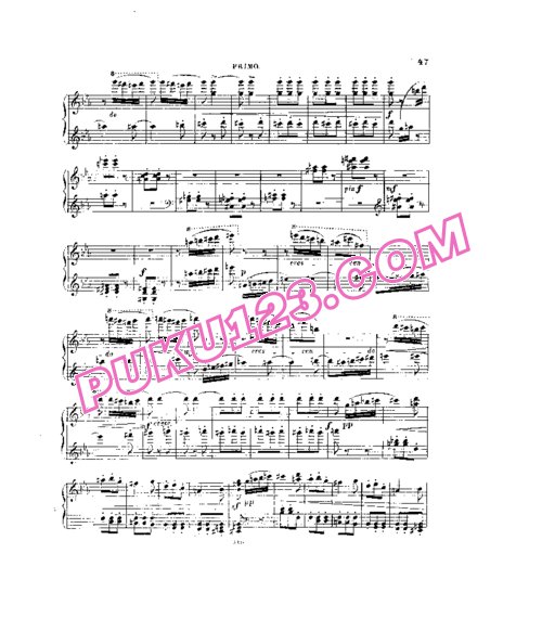 天天钢琴网-免费下载Tchaikovsky - Symphony No.2 in c Minor Op.17 - 4 Hands