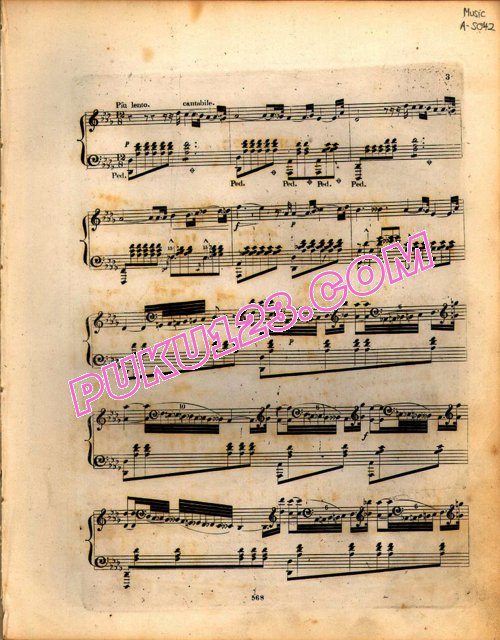 天天钢琴网-免费下载Thalberg - Andante in D-flat Major Op.32