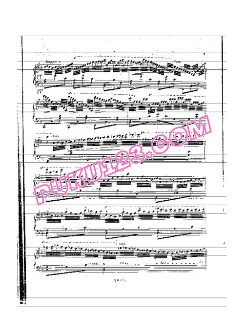 天天钢琴网-免费下载Thalberg - Impromptu on Rossini s The Siege of Corinth Op.3