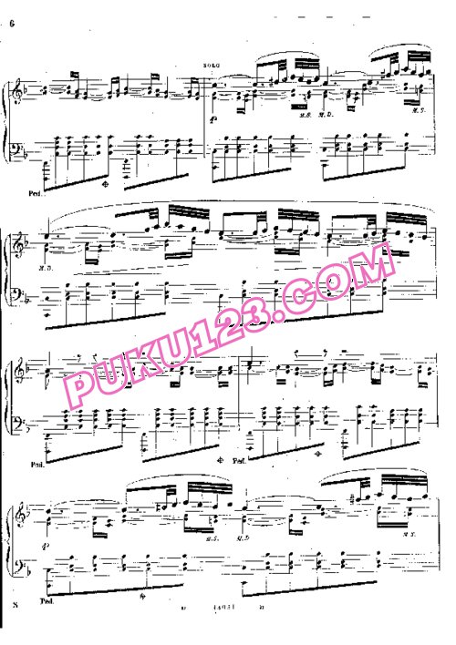 天天钢琴网-免费下载Thalberg_op.70_No.19_Bellini_Norma_Casta-diva