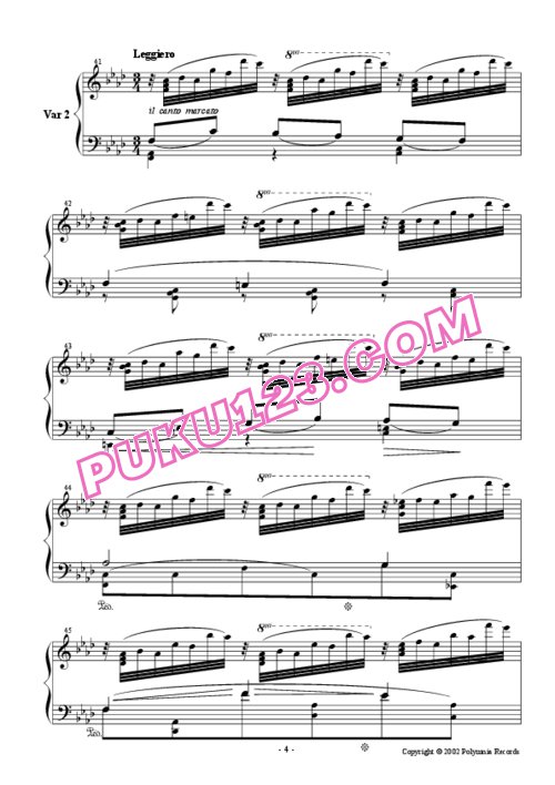 天天钢琴网-免费下载Thalberg_op.70_No.22_Ancien_Air_de_barde