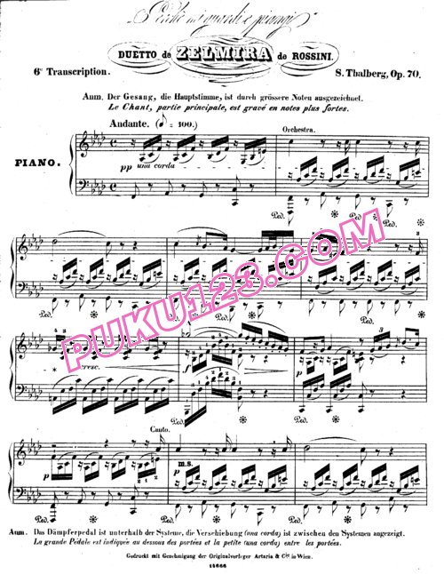 天天钢琴网-免费下载Thalberg_op.70_No.6_Rossini_Zelmira-Duett