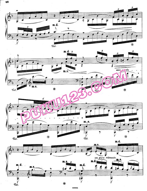 天天钢琴网-免费下载Thalberg_op.70_No.6_Rossini_Zelmira-Duett