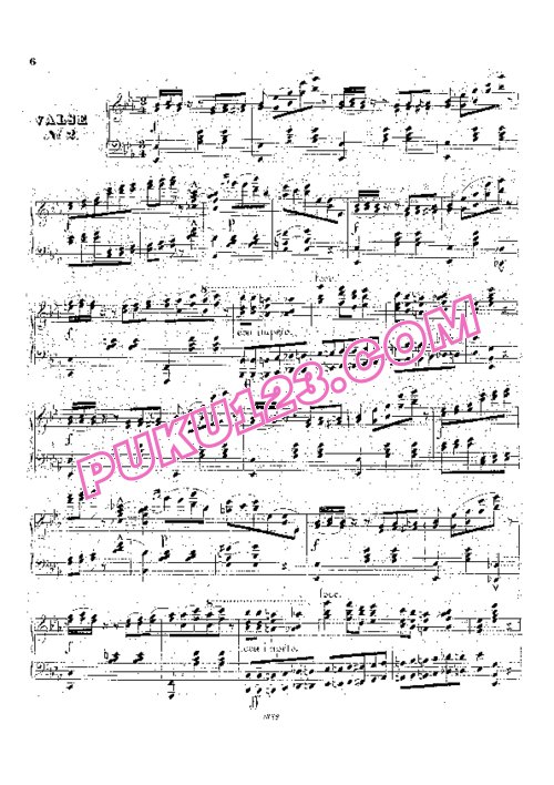 天天钢琴网-免费下载Thalberg - Valses Brillantes Op.47
