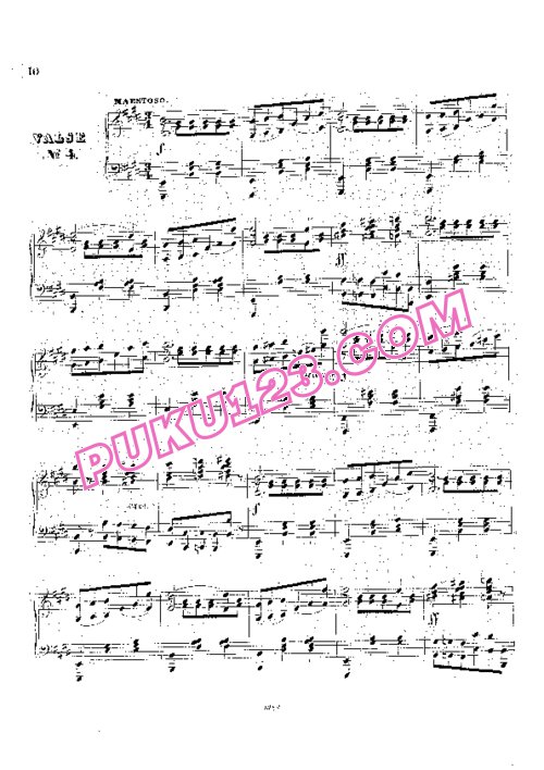 天天钢琴网-免费下载Thalberg - Valses Brillantes Op.47
