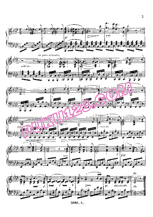 天天钢琴网-免费下载Thalberg - 7 Romances Op.25