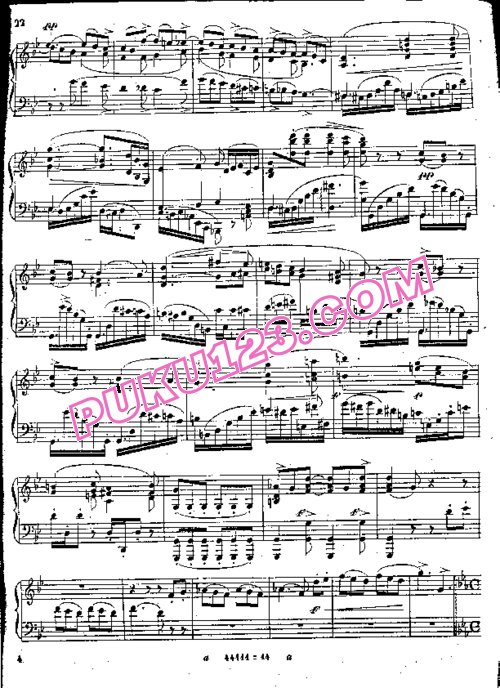 天天钢琴网-免费下载Verdi - Saladino - Requiem - Solo Piano (1874) 萨拉丁诺改编钢琴独奏版(1874年版)