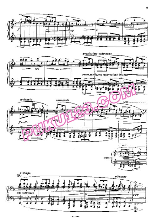 天天钢琴网-免费下载Vivaldi - Casella - Concerto Grosso in d Minor Op.3-11 - Solo Piano 卡塞拉改编钢琴独奏版