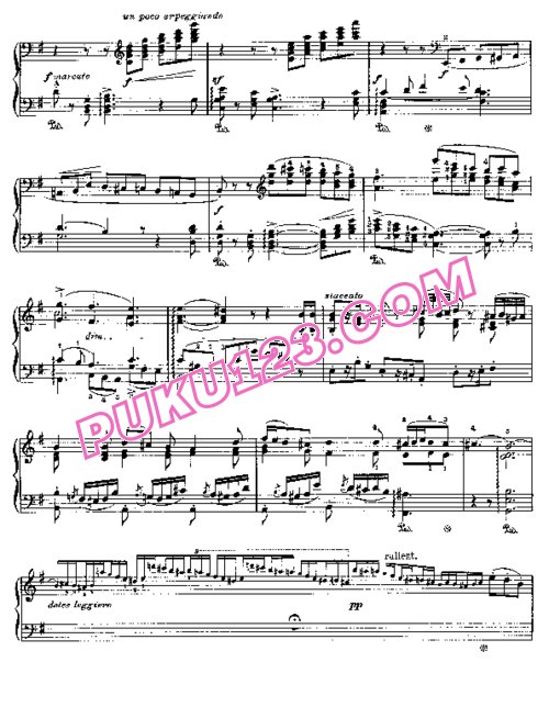 天天钢琴网-免费下载Liszt - Wagner - Am Stillen Herd (extrait des Maitres chanteurs) 李斯特改编