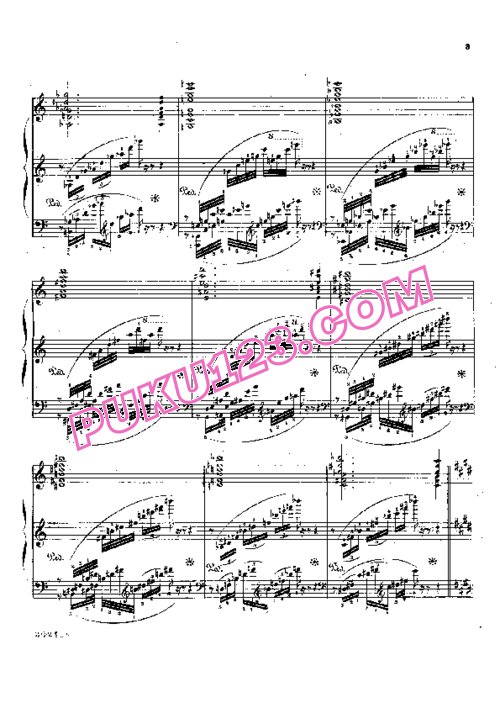 天天钢琴网-免费下载Wagner - Magic Fire 布拉辛改编钢琴独奏版