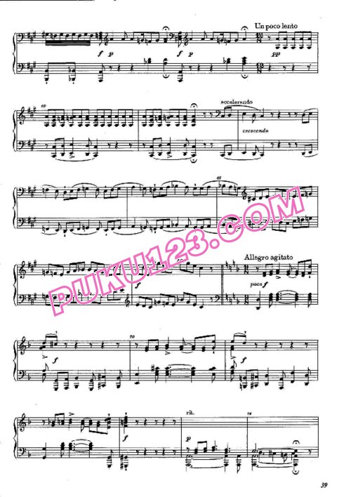天天钢琴网-免费下载Wagner - Fantasia in F-sharp Minor Op.3