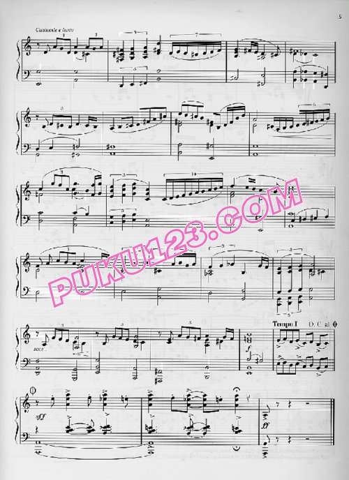 天天钢琴网-免费下载Piazzolla - 3 Tangos, Angel 钢琴独奏版