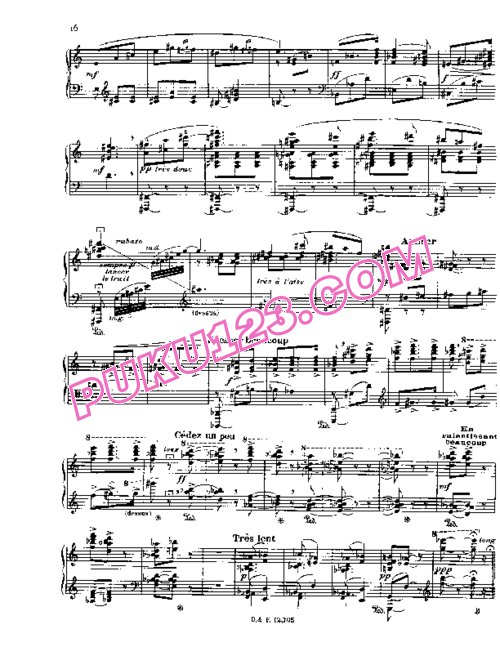 天天钢琴网-免费下载Poulenc - Soirees De Nazelles