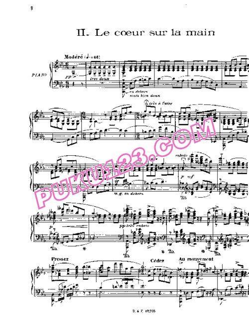 天天钢琴网-免费下载Poulenc - Soirees De Nazelles