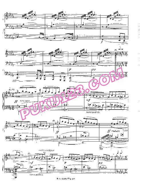 天天钢琴网-免费下载Poulenc - Suite Napoli