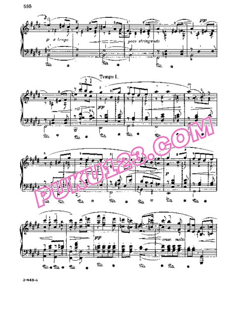 天天钢琴网-免费下载Elgar - Salut d amour Op.12