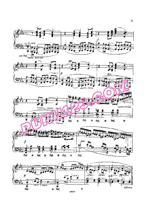 天天钢琴网-免费下载Elgar - Enigma Variations Op.36 钢琴独奏版