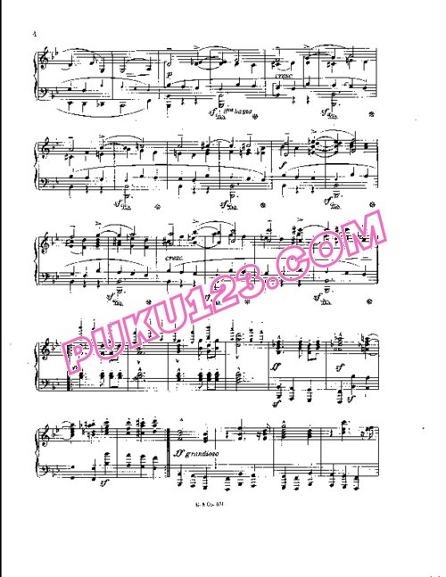 天天钢琴网-免费下载Elgar - Carillon Op.75 钢琴与朗诵
