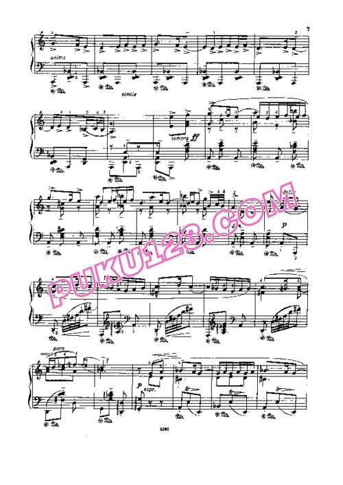 天天钢琴网-免费下载Falla - La vida breve - Spanischer Tanz no.1 钢琴独奏版