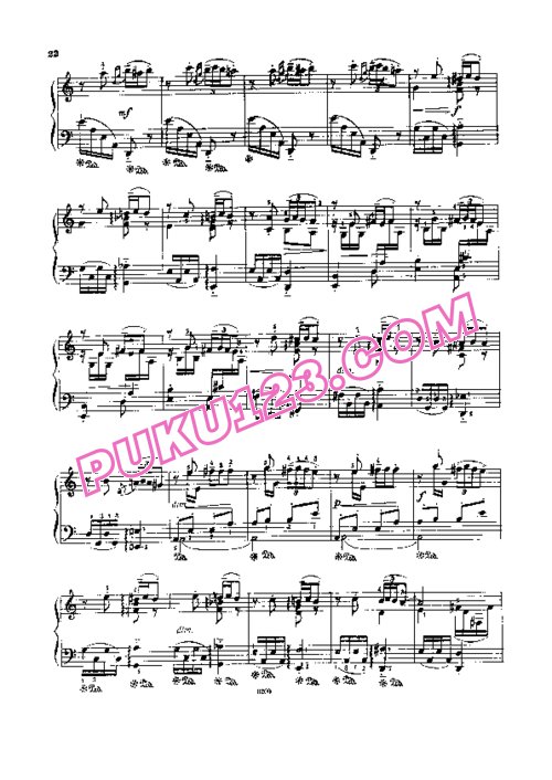 天天钢琴网-免费下载Falla - 3 Pieces from El Amor Brujo - Solo Piano