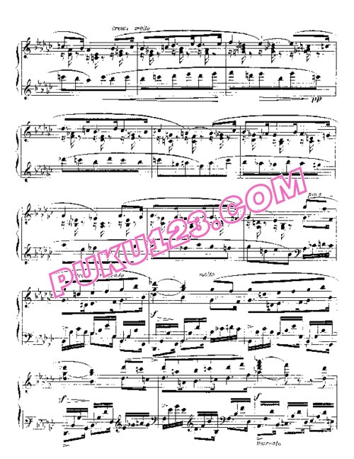 天天钢琴网-免费下载Nocturne No. 1 in E-flat minor, Op. 33 No. 1
